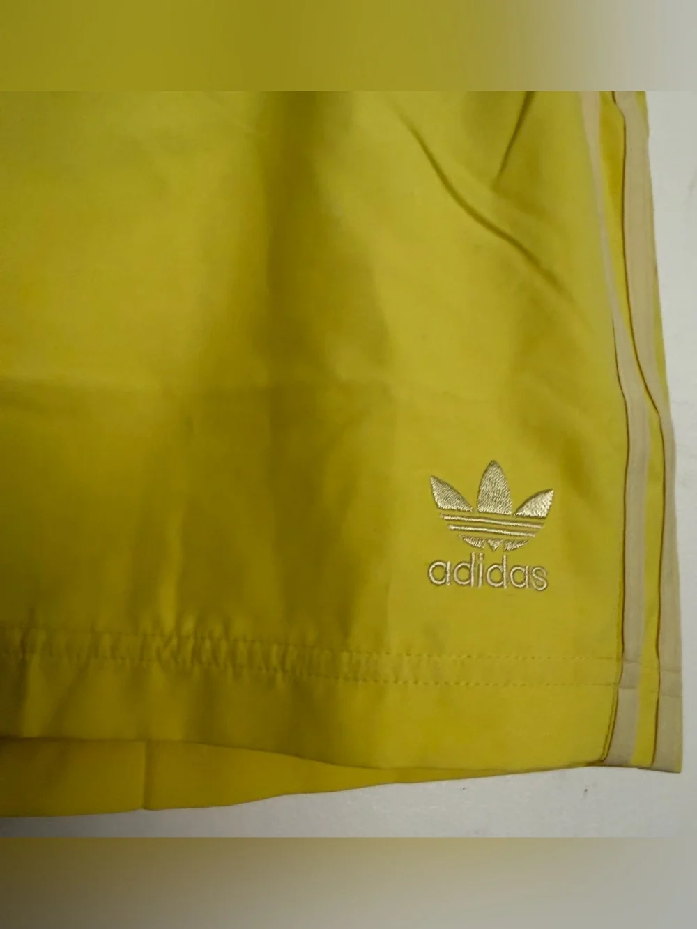 Men’s Adidas 3 Stripes Swim Shorts 8” Inseam Size 2XL